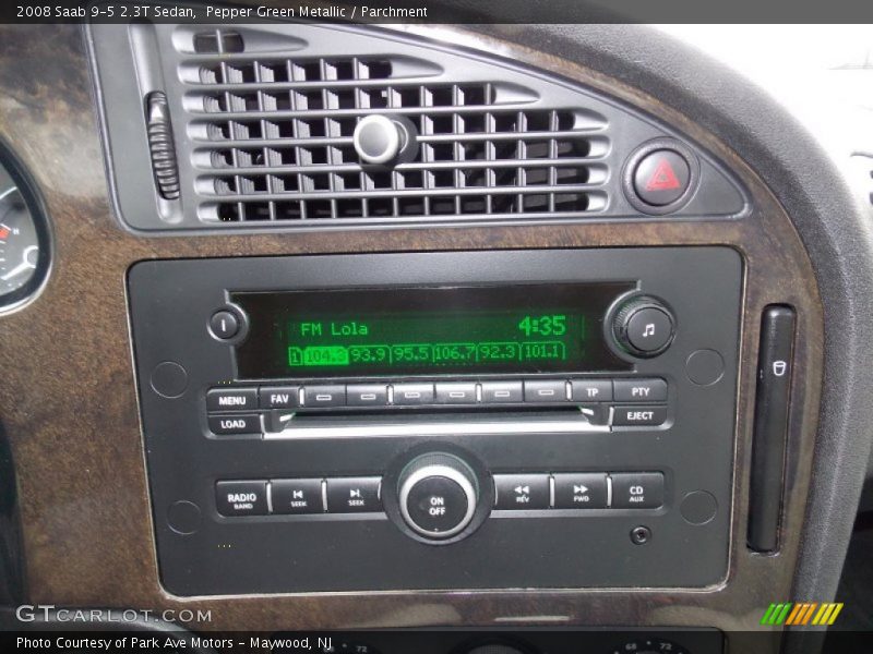 Pepper Green Metallic / Parchment 2008 Saab 9-5 2.3T Sedan