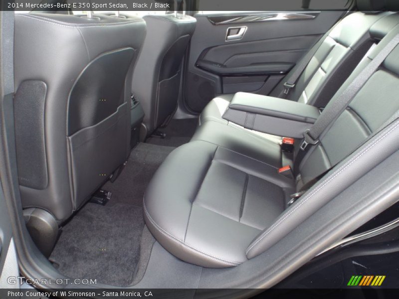Black / Black 2014 Mercedes-Benz E 350 Sport Sedan