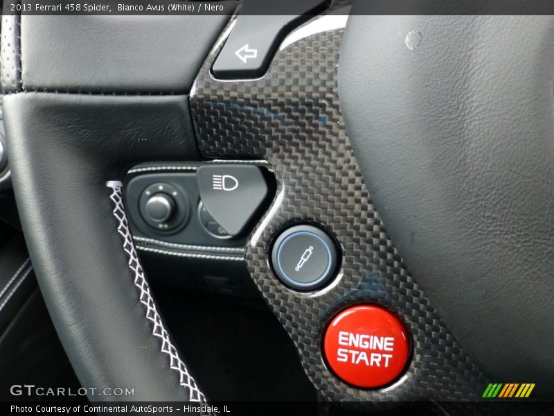 Controls of 2013 458 Spider