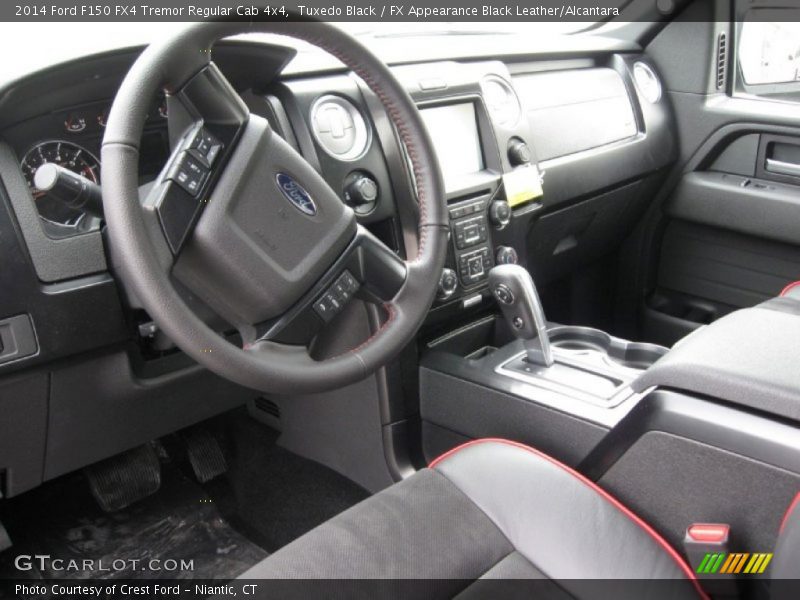  2014 F150 FX4 Tremor Regular Cab 4x4 FX Appearance Black Leather/Alcantara Interior