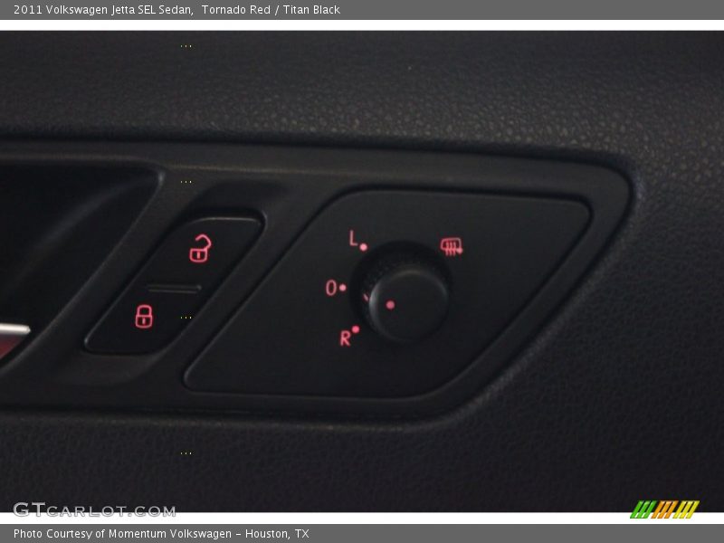 Tornado Red / Titan Black 2011 Volkswagen Jetta SEL Sedan