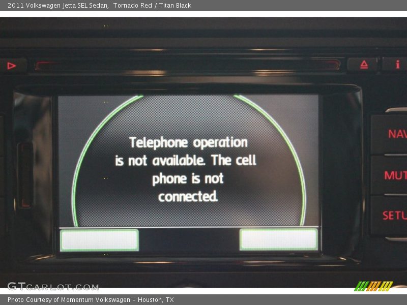Tornado Red / Titan Black 2011 Volkswagen Jetta SEL Sedan