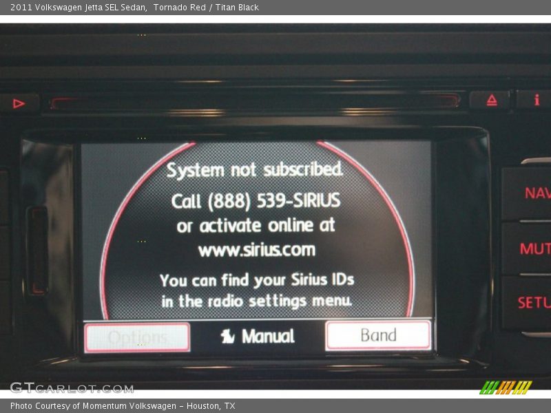 Tornado Red / Titan Black 2011 Volkswagen Jetta SEL Sedan