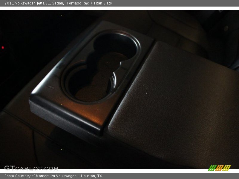 Tornado Red / Titan Black 2011 Volkswagen Jetta SEL Sedan