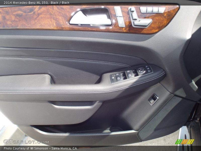 Black / Black 2014 Mercedes-Benz ML 350