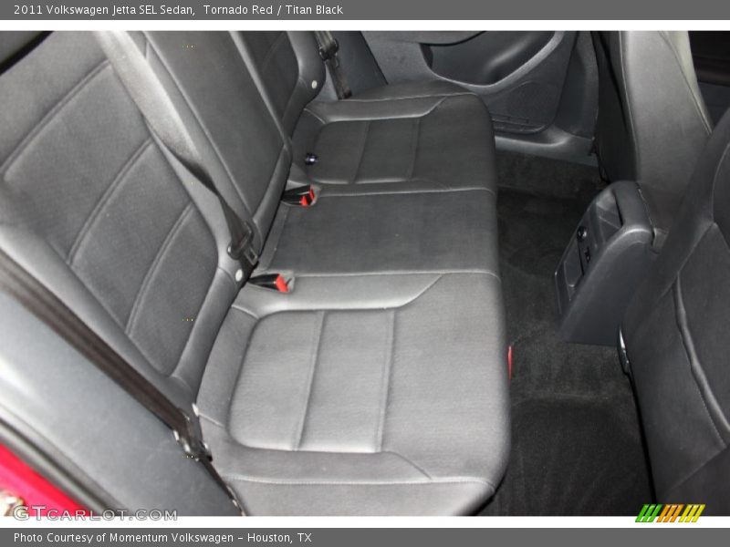 Tornado Red / Titan Black 2011 Volkswagen Jetta SEL Sedan