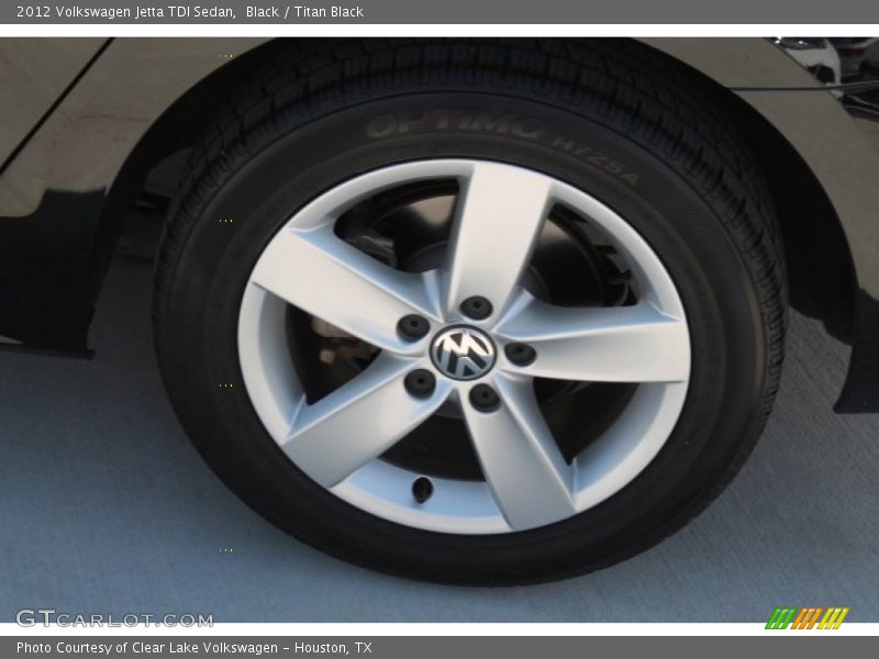 Black / Titan Black 2012 Volkswagen Jetta TDI Sedan