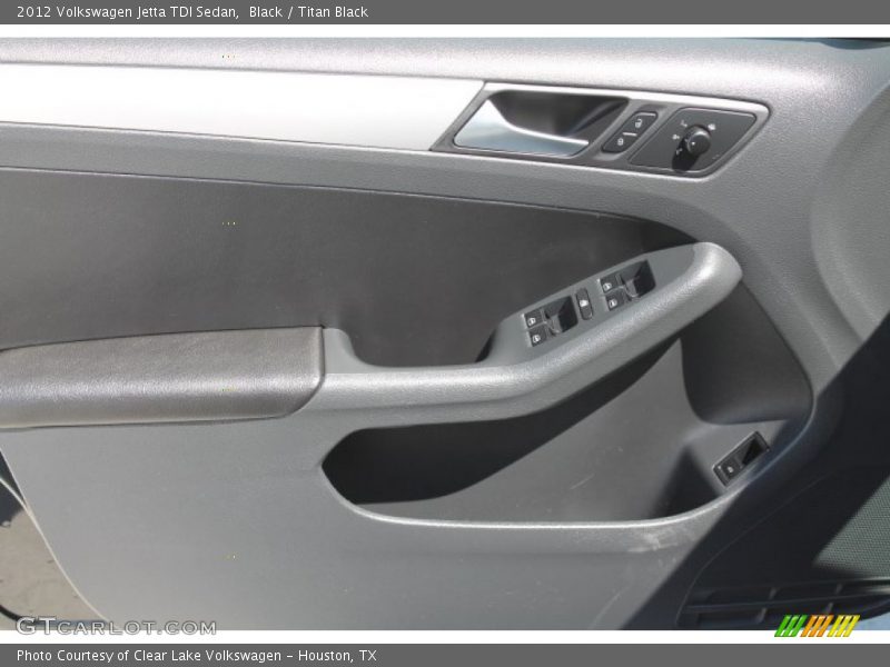 Black / Titan Black 2012 Volkswagen Jetta TDI Sedan