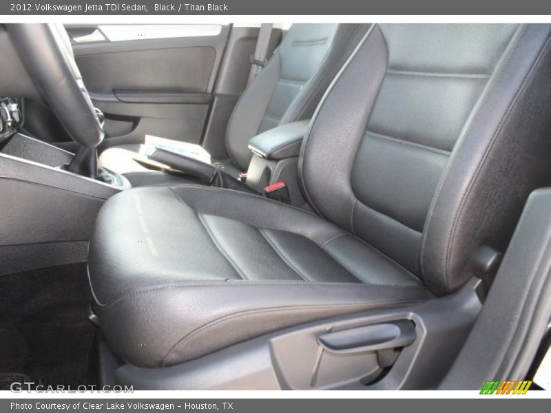 Black / Titan Black 2012 Volkswagen Jetta TDI Sedan