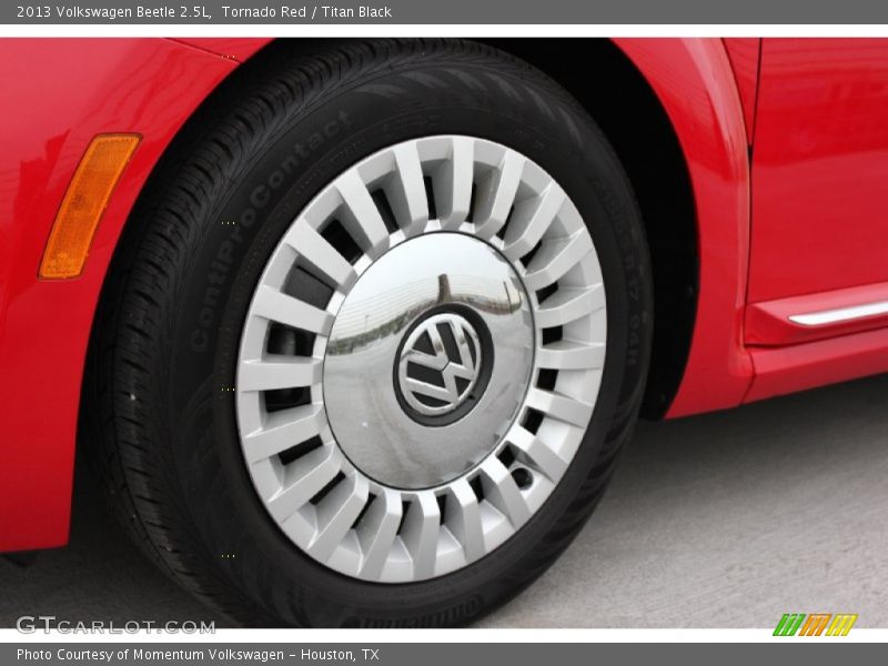 Tornado Red / Titan Black 2013 Volkswagen Beetle 2.5L