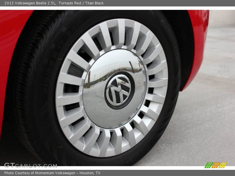Tornado Red / Titan Black 2013 Volkswagen Beetle 2.5L