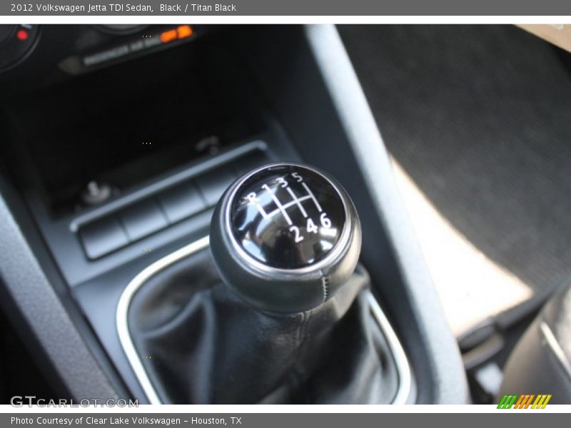 Black / Titan Black 2012 Volkswagen Jetta TDI Sedan
