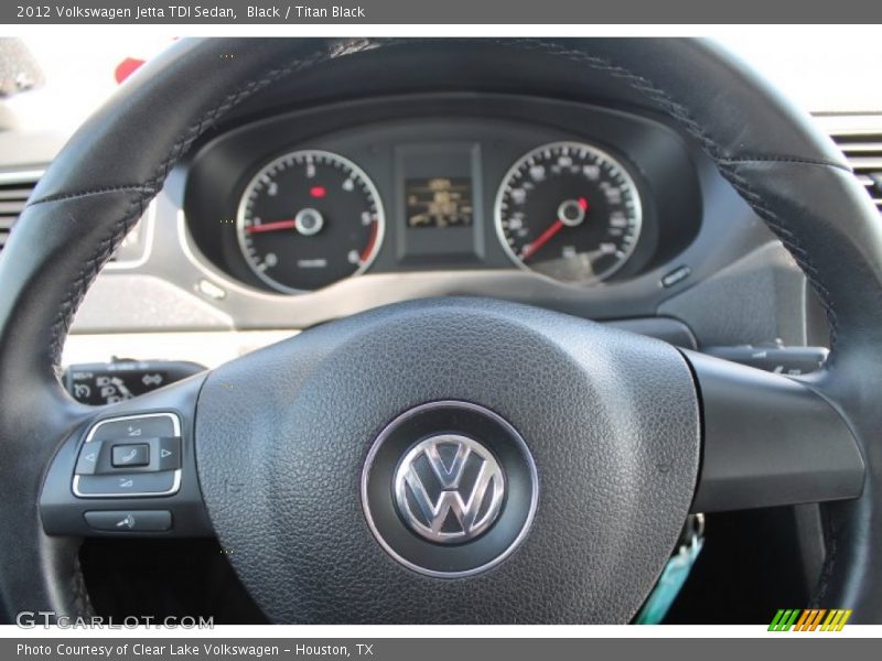 Black / Titan Black 2012 Volkswagen Jetta TDI Sedan