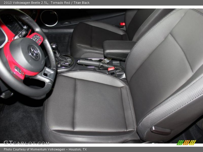 Tornado Red / Titan Black 2013 Volkswagen Beetle 2.5L