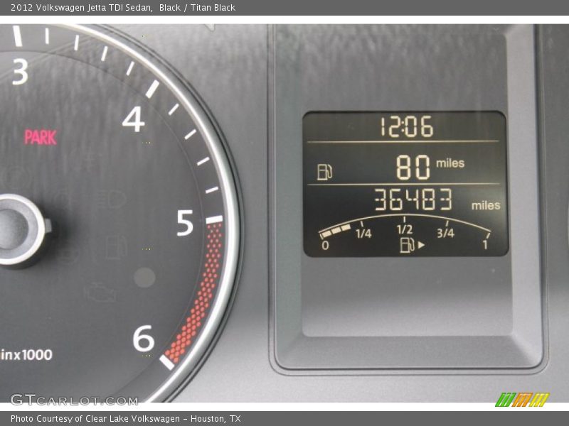 Black / Titan Black 2012 Volkswagen Jetta TDI Sedan