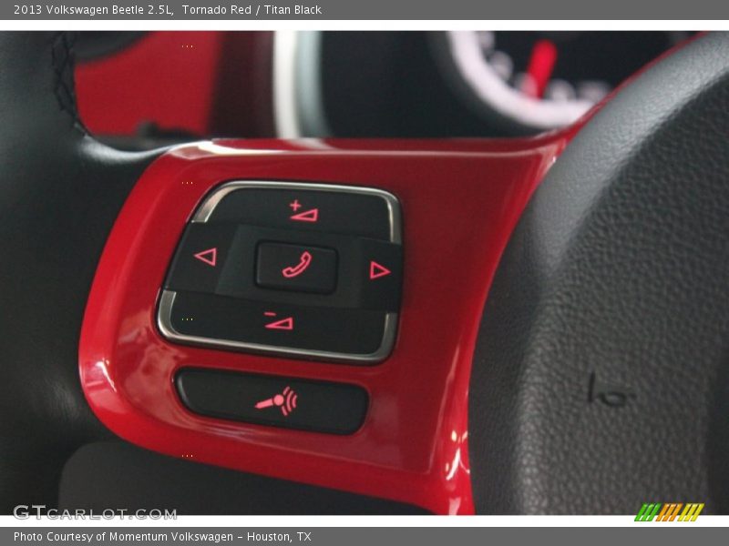 Tornado Red / Titan Black 2013 Volkswagen Beetle 2.5L