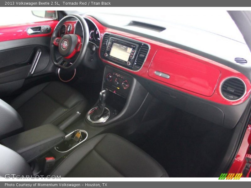 Tornado Red / Titan Black 2013 Volkswagen Beetle 2.5L