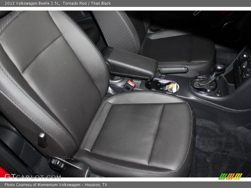 Tornado Red / Titan Black 2013 Volkswagen Beetle 2.5L