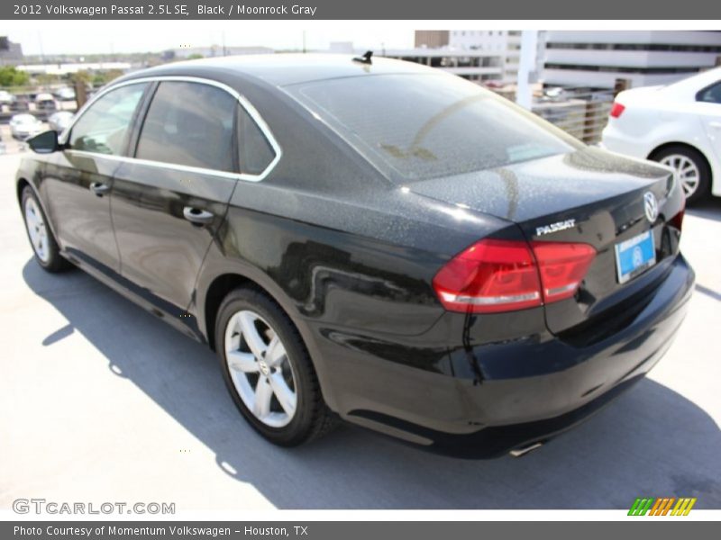 Black / Moonrock Gray 2012 Volkswagen Passat 2.5L SE