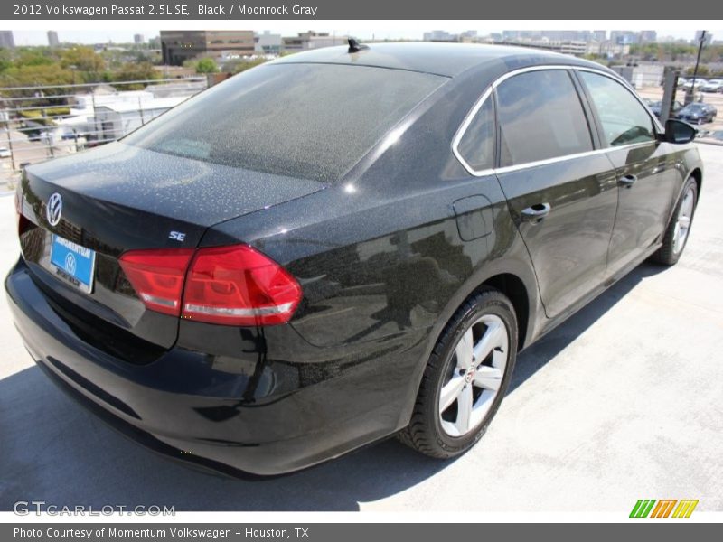 Black / Moonrock Gray 2012 Volkswagen Passat 2.5L SE