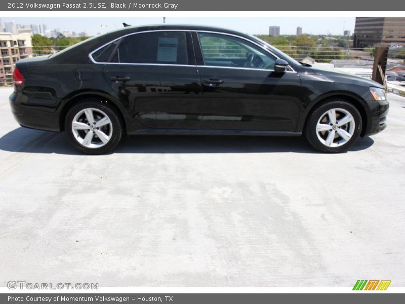 Black / Moonrock Gray 2012 Volkswagen Passat 2.5L SE