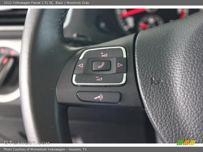 Black / Moonrock Gray 2012 Volkswagen Passat 2.5L SE