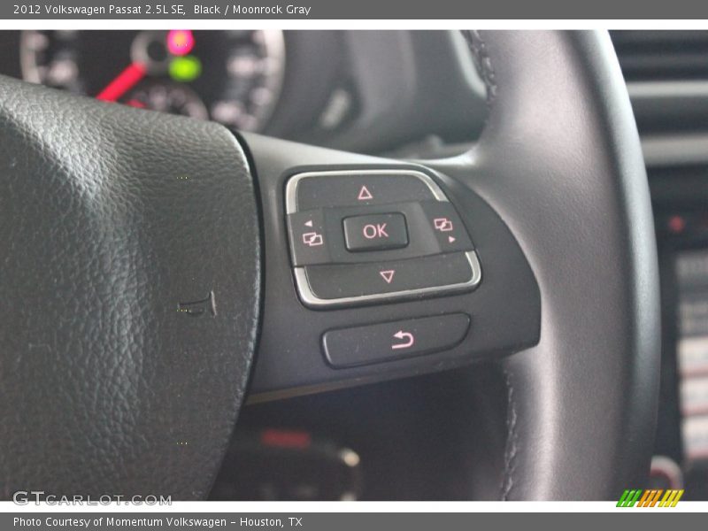 Black / Moonrock Gray 2012 Volkswagen Passat 2.5L SE