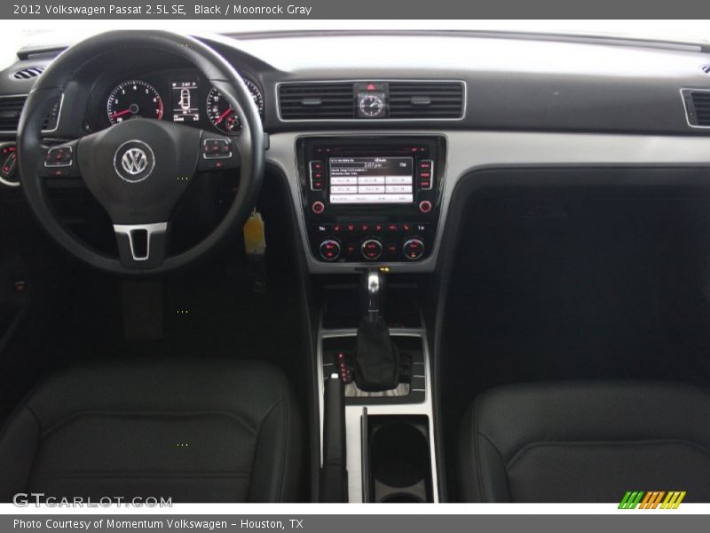 Black / Moonrock Gray 2012 Volkswagen Passat 2.5L SE