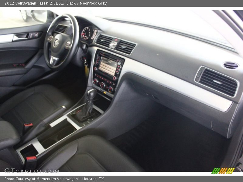 Black / Moonrock Gray 2012 Volkswagen Passat 2.5L SE