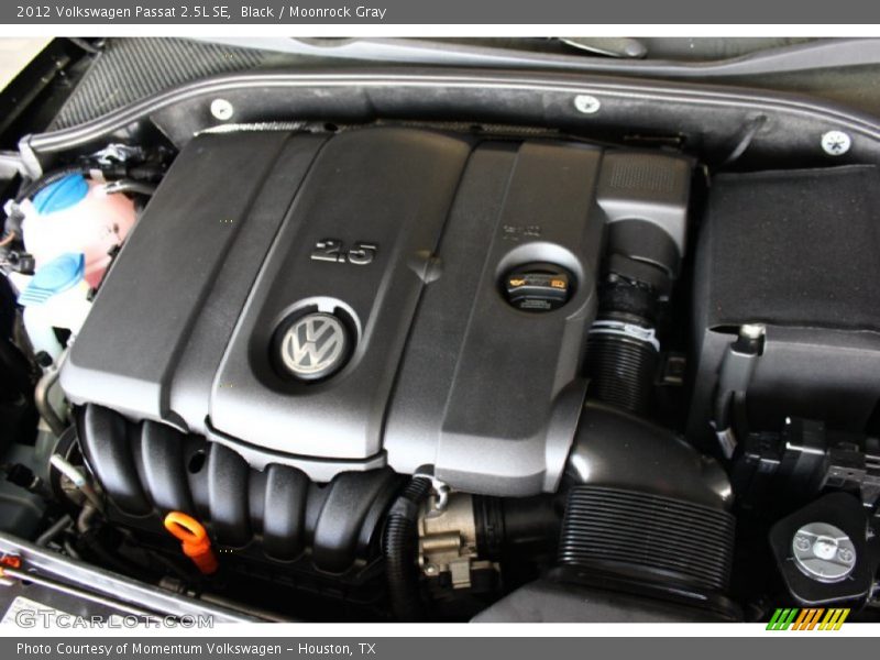 Black / Moonrock Gray 2012 Volkswagen Passat 2.5L SE