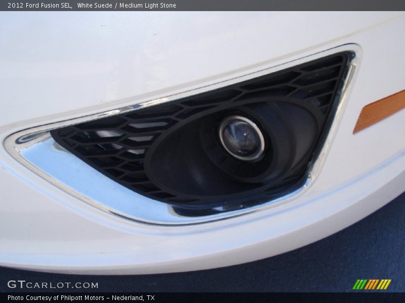 White Suede / Medium Light Stone 2012 Ford Fusion SEL