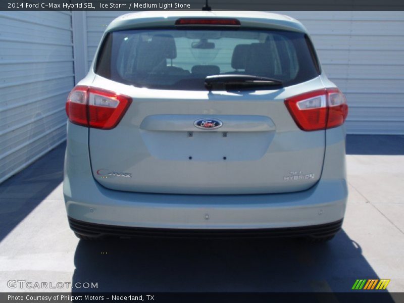 Ice Storm / Medium Light Stone 2014 Ford C-Max Hybrid SEL