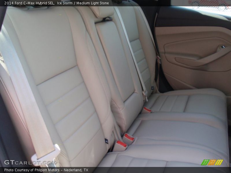 Ice Storm / Medium Light Stone 2014 Ford C-Max Hybrid SEL