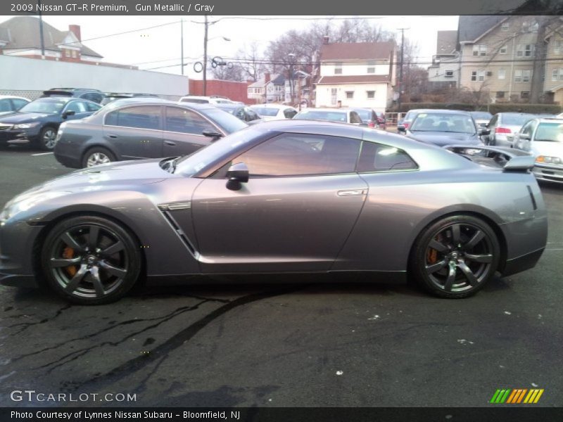 Gun Metallic / Gray 2009 Nissan GT-R Premium