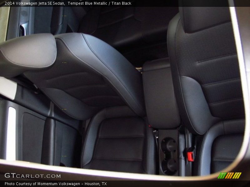 Tempest Blue Metallic / Titan Black 2014 Volkswagen Jetta SE Sedan