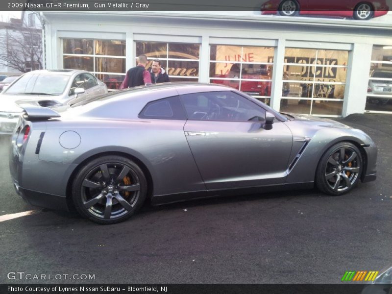 Gun Metallic / Gray 2009 Nissan GT-R Premium