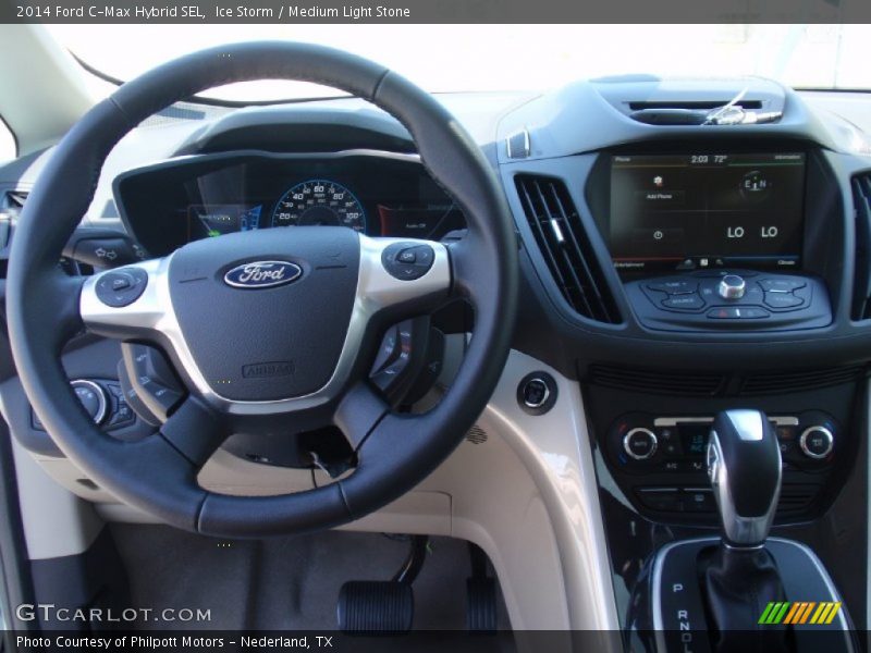 Dashboard of 2014 C-Max Hybrid SEL