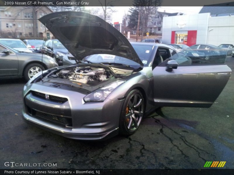 Gun Metallic / Gray 2009 Nissan GT-R Premium