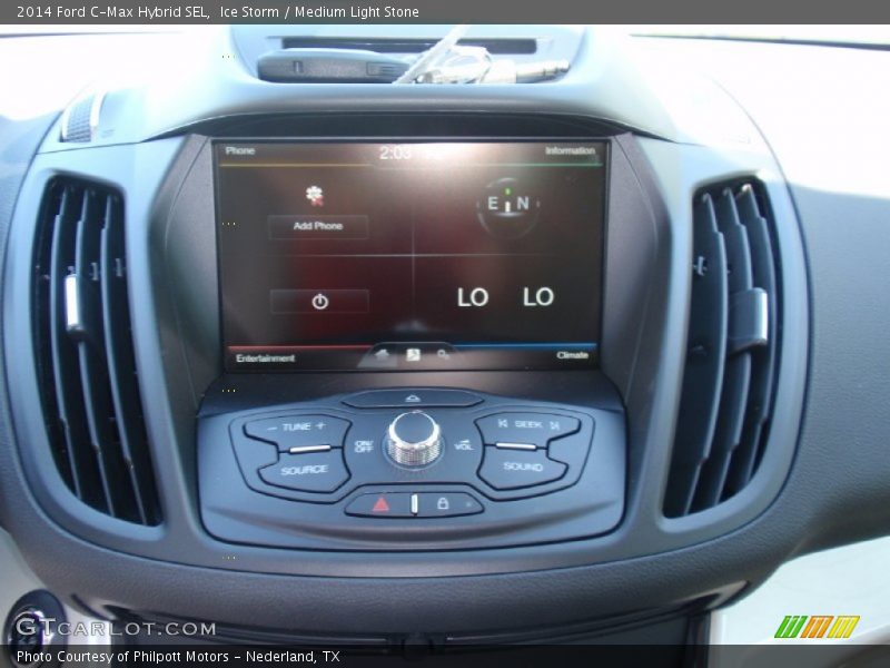 Controls of 2014 C-Max Hybrid SEL