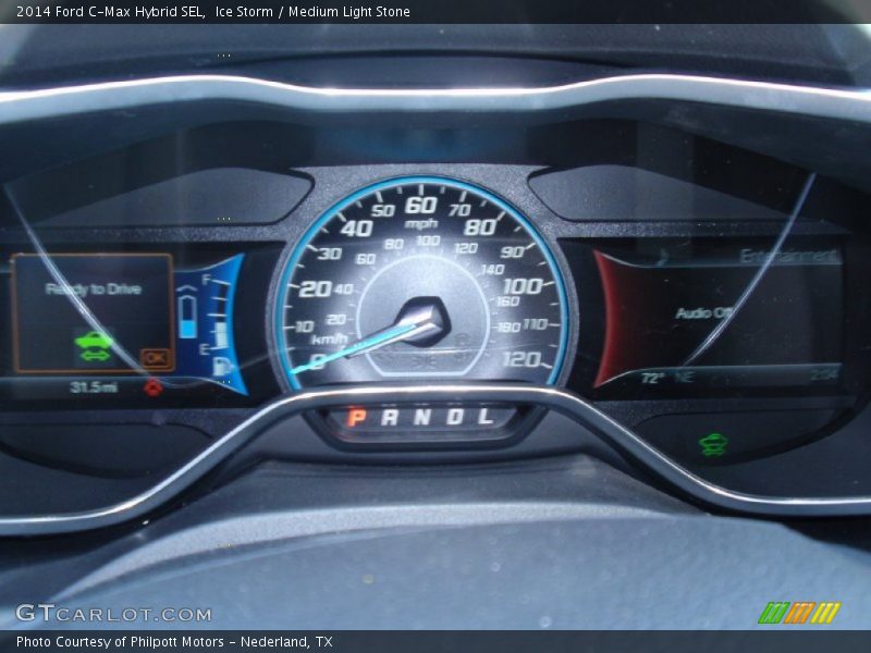  2014 C-Max Hybrid SEL Hybrid SEL Gauges