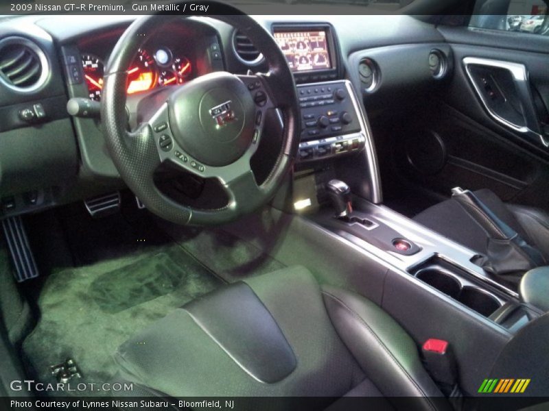 Gun Metallic / Gray 2009 Nissan GT-R Premium