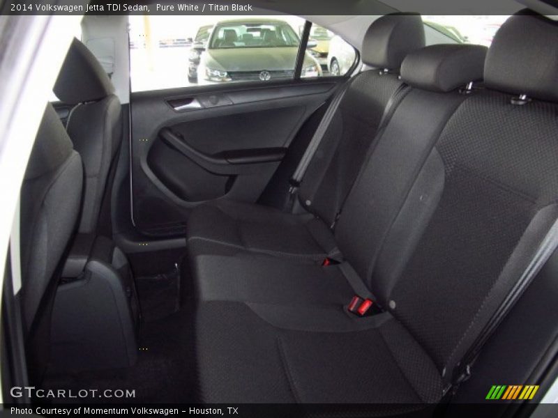 Pure White / Titan Black 2014 Volkswagen Jetta TDI Sedan