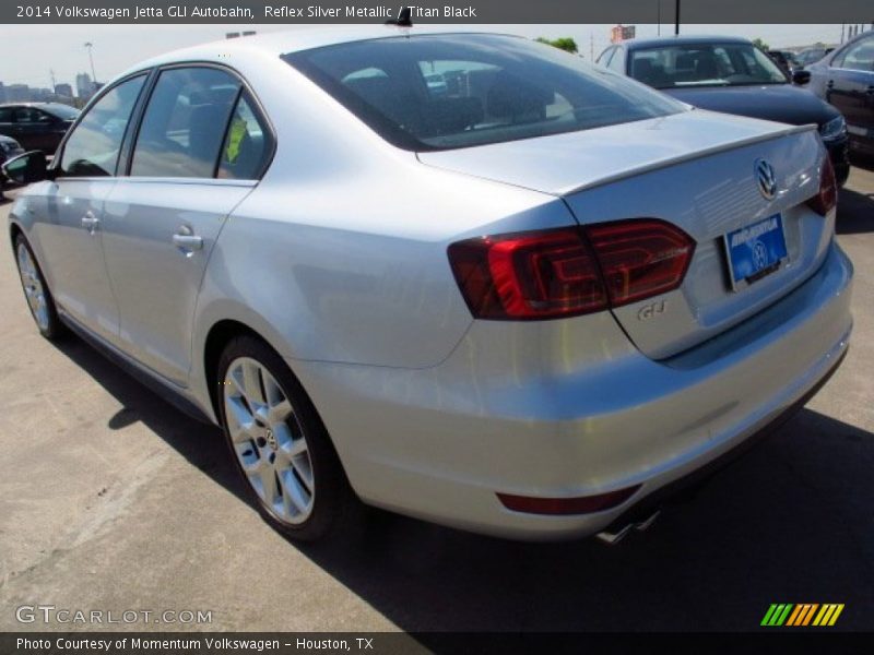 Reflex Silver Metallic / Titan Black 2014 Volkswagen Jetta GLI Autobahn