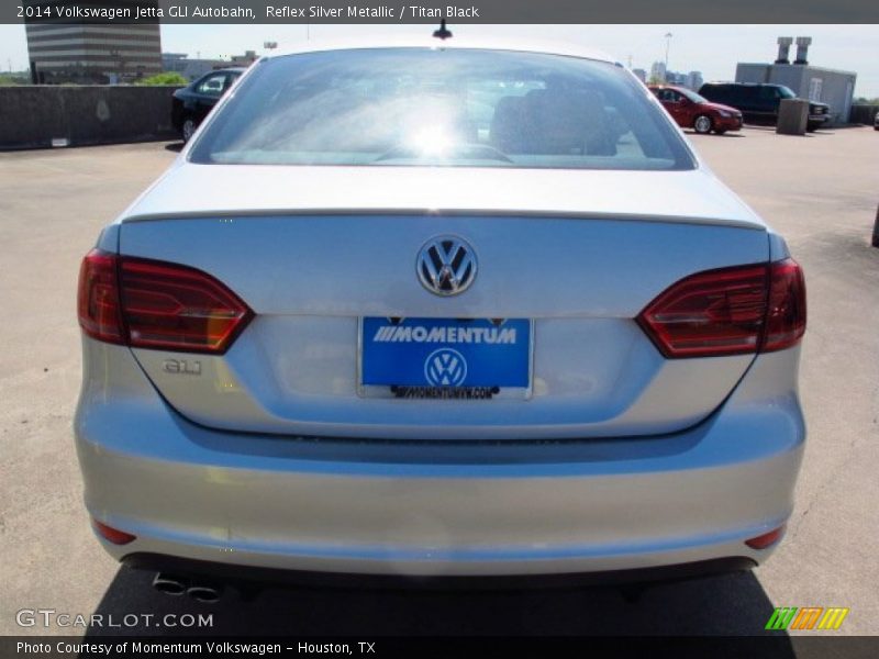 Reflex Silver Metallic / Titan Black 2014 Volkswagen Jetta GLI Autobahn
