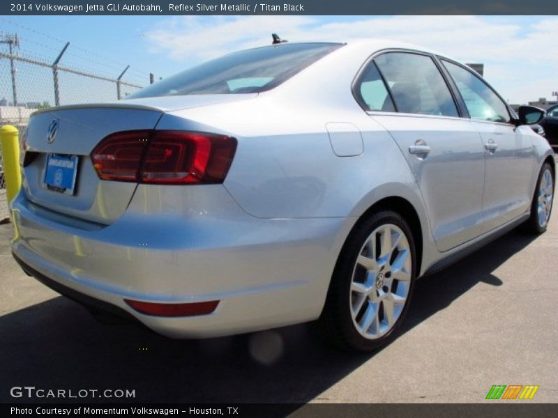 Reflex Silver Metallic / Titan Black 2014 Volkswagen Jetta GLI Autobahn