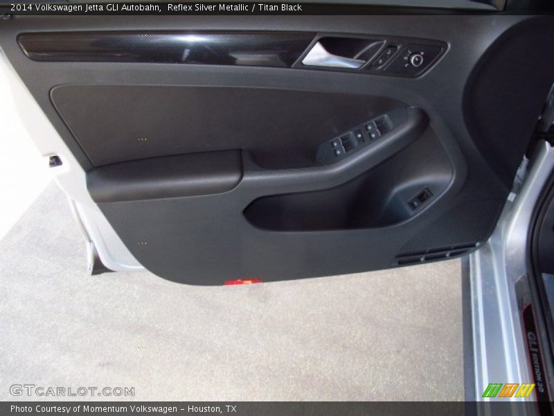 Reflex Silver Metallic / Titan Black 2014 Volkswagen Jetta GLI Autobahn