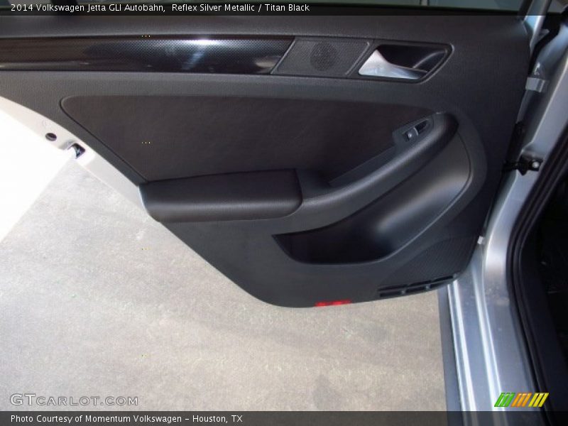 Reflex Silver Metallic / Titan Black 2014 Volkswagen Jetta GLI Autobahn