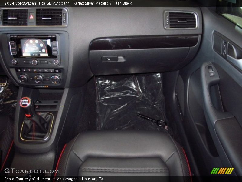 Reflex Silver Metallic / Titan Black 2014 Volkswagen Jetta GLI Autobahn