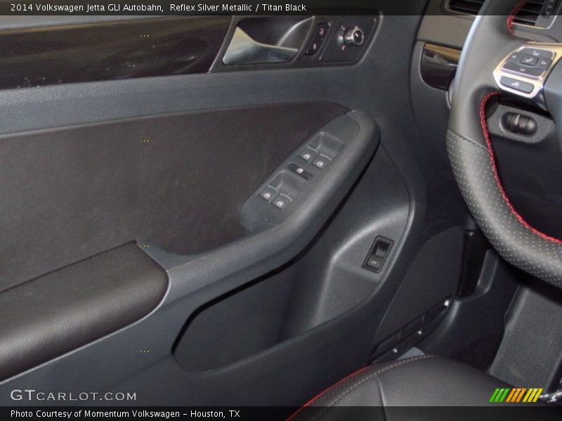 Reflex Silver Metallic / Titan Black 2014 Volkswagen Jetta GLI Autobahn