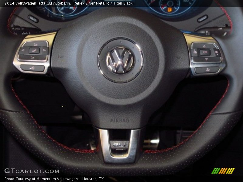 Reflex Silver Metallic / Titan Black 2014 Volkswagen Jetta GLI Autobahn